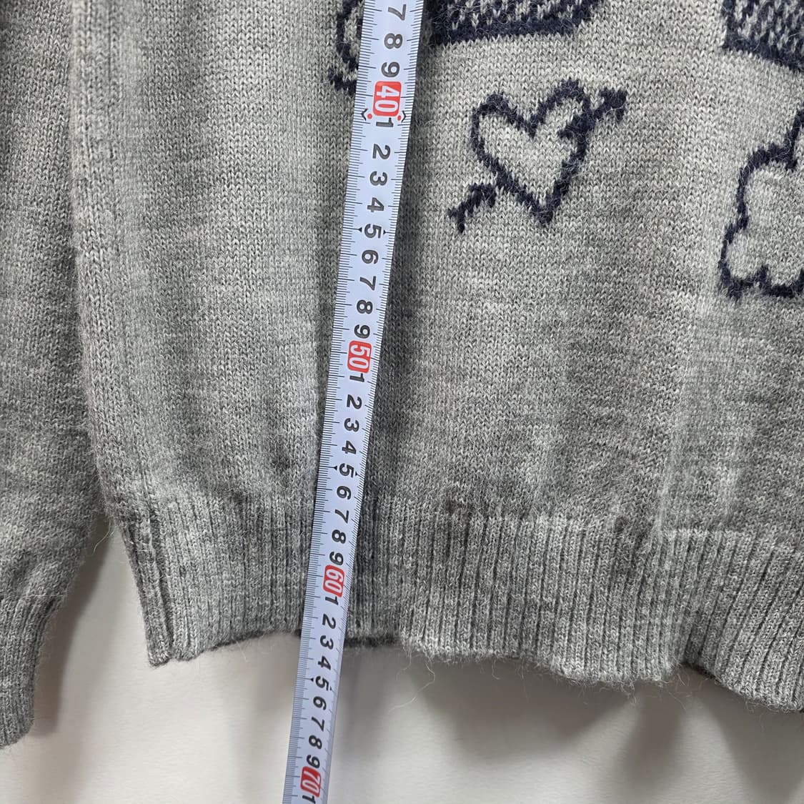 0185 Weekend MaxMara 그레이 니트 M / 막스마라 캐주얼 상품이미지4