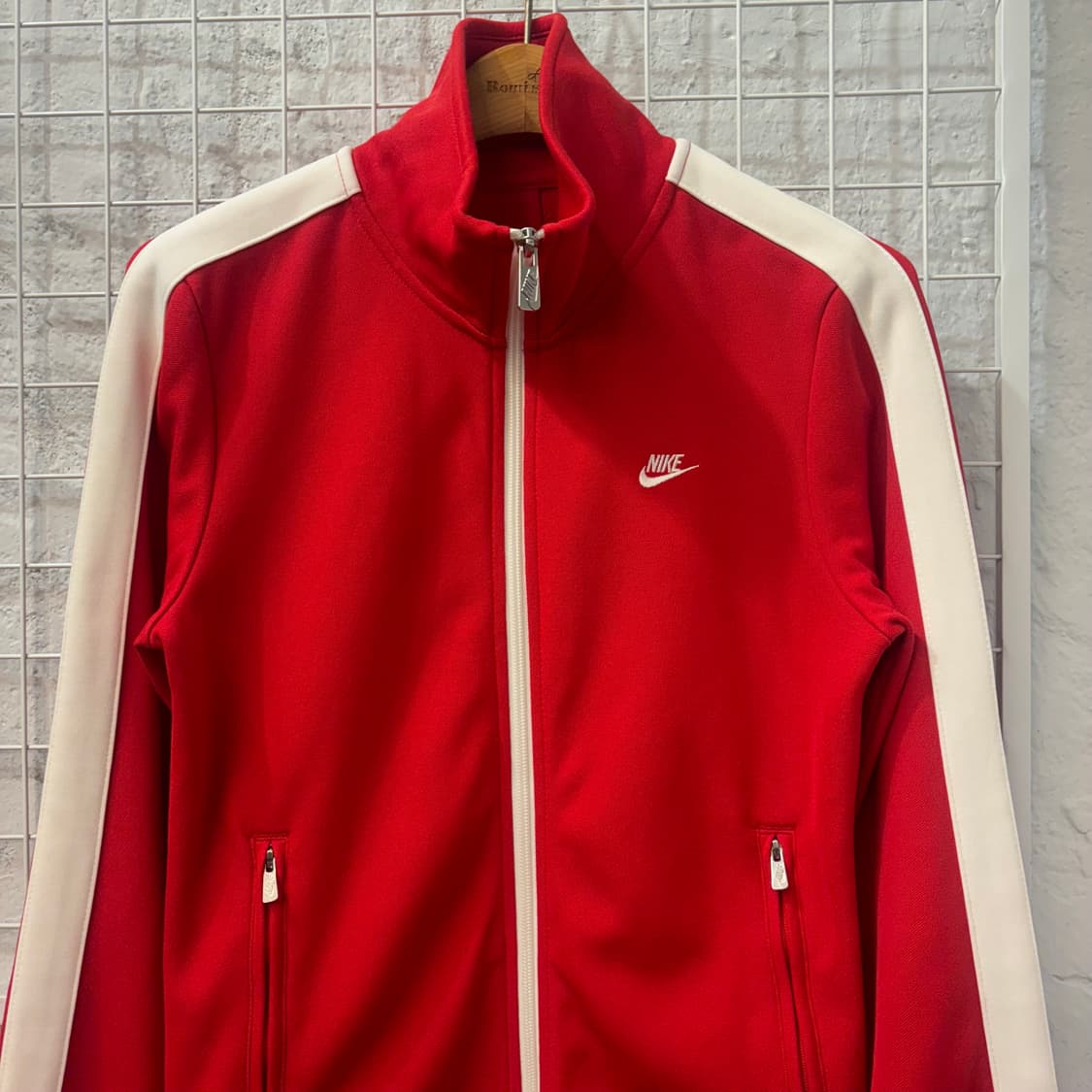나이키 베이직 레드 트랙탑 져지 M 상품이미지3