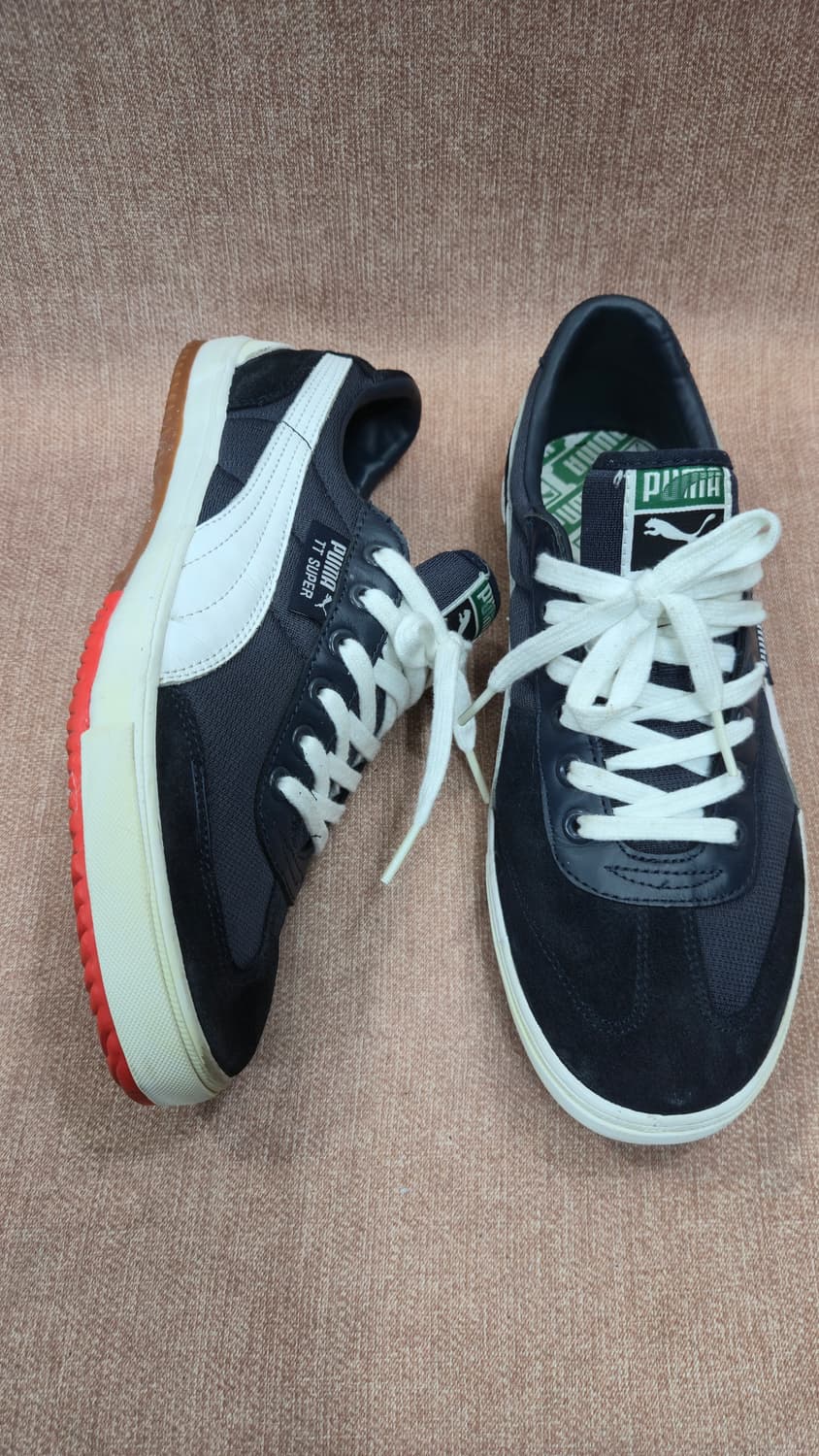 푸마 265mm- 남성용 Tt 슈퍼 Cc 레이스업 패션 스니커즈 상품이미지1