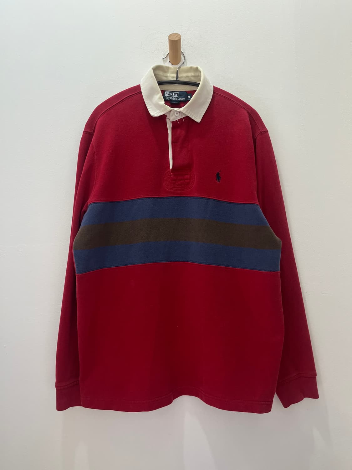 M) POLO 폴로 랄프로렌 카라 럭비티  상품이미지3