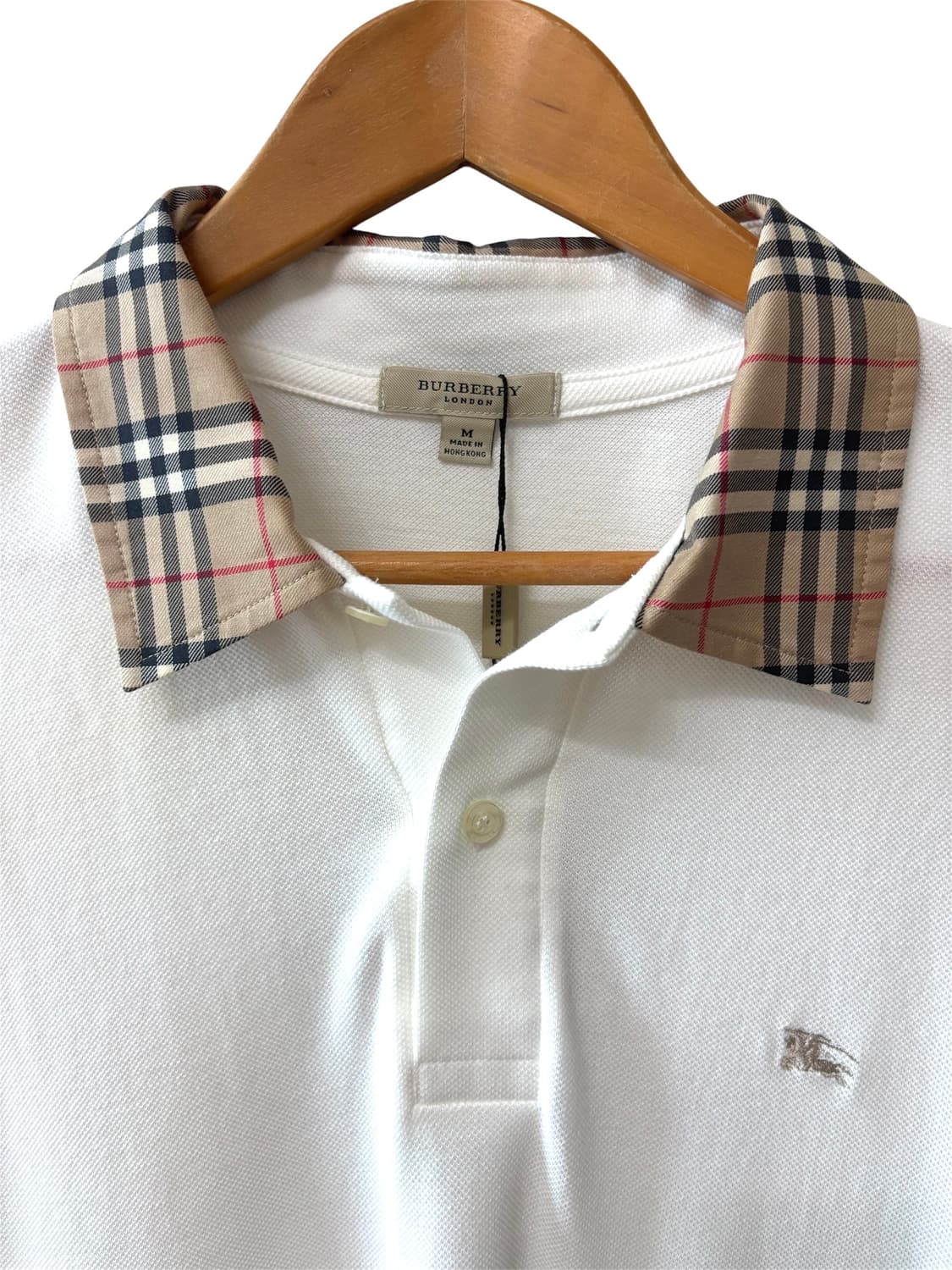 BURBERRY LONDON 노바체크 칼라 피케 반팔셔츠 상품이미지2