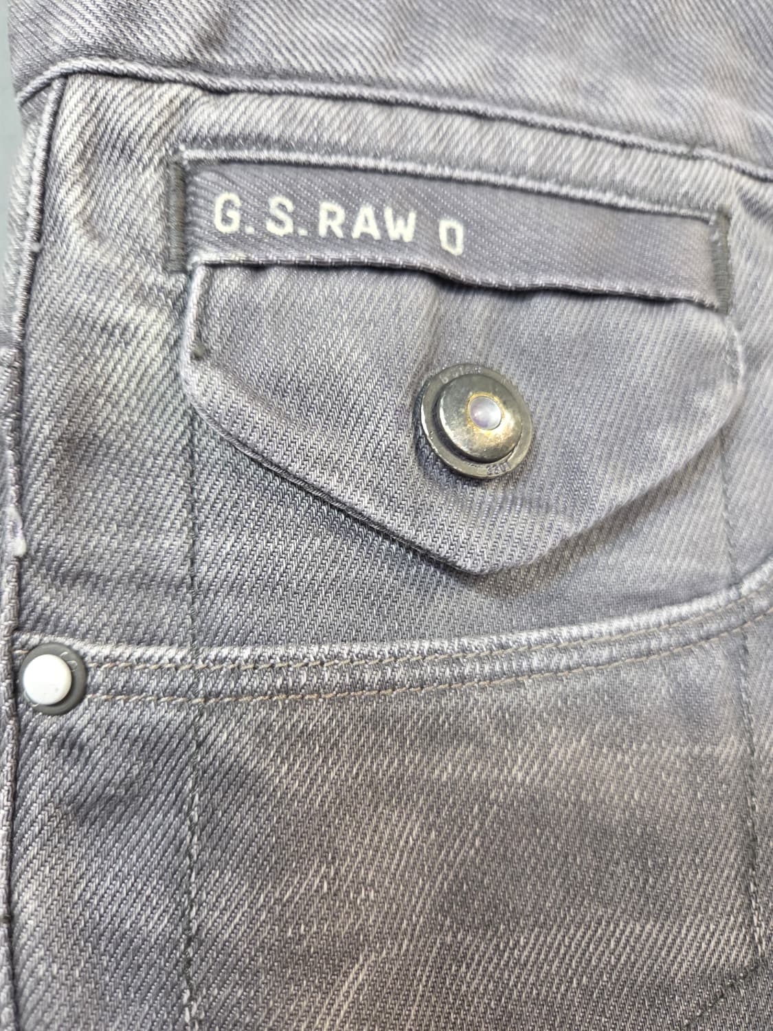 G-Star RAW 그레이 데님 팬츠(W33/L32) 상품이미지3