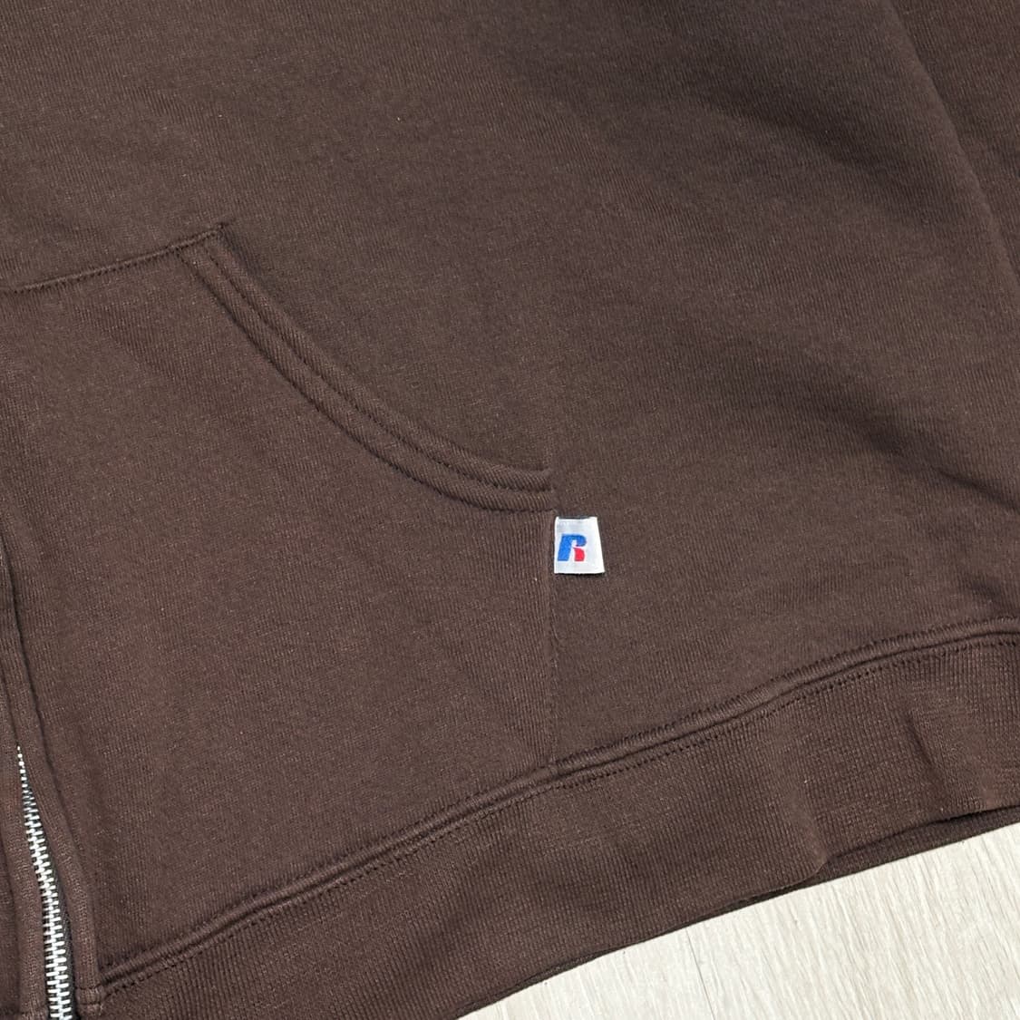 00s 러셀 후드집업 브라운 상품이미지2