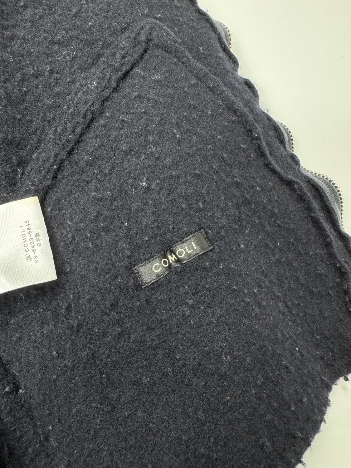 코모리 22AW 축융 울 숏 자켓 상품이미지5