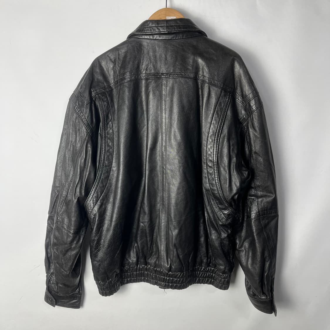 [JPN] 빈티지 나파레더 봄버자켓 상품이미지2