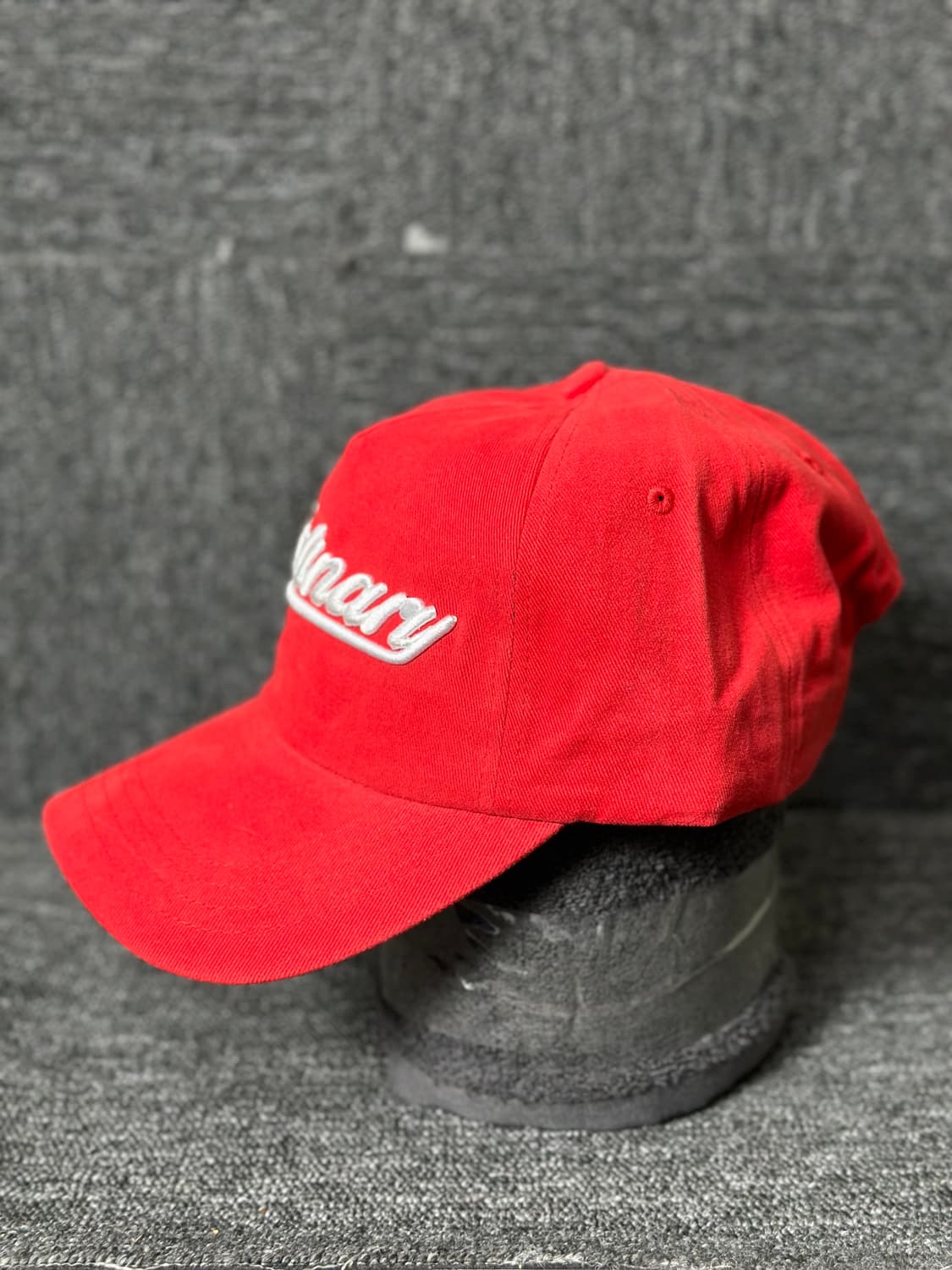 엑스오디너리 빨간색 볼캡 상품이미지2