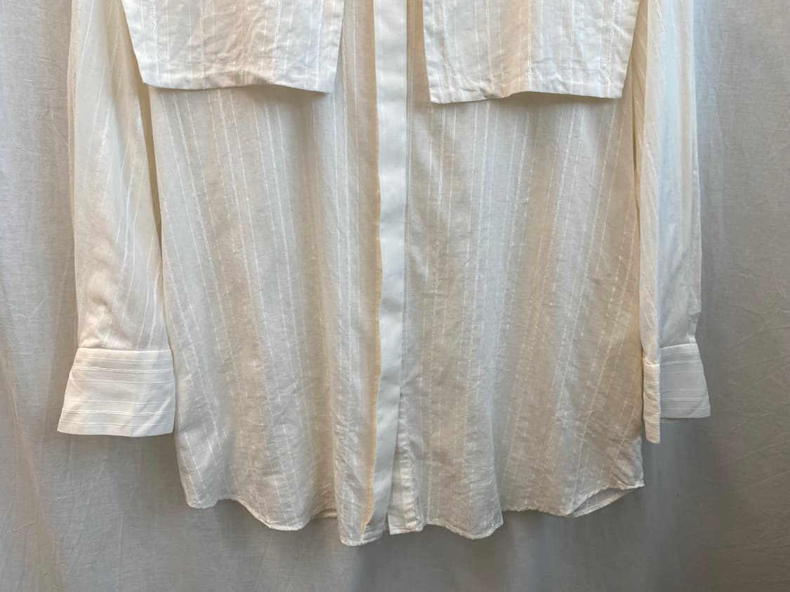 스퀘어카라 블라우스(M) 상품이미지5