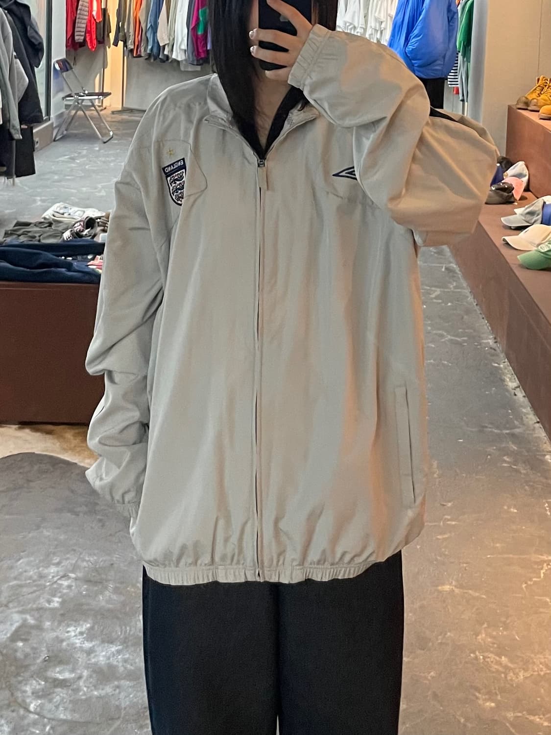 엄브로 잉글랜드 축구 국가대표팀 바람막이 H2171 상품이미지1