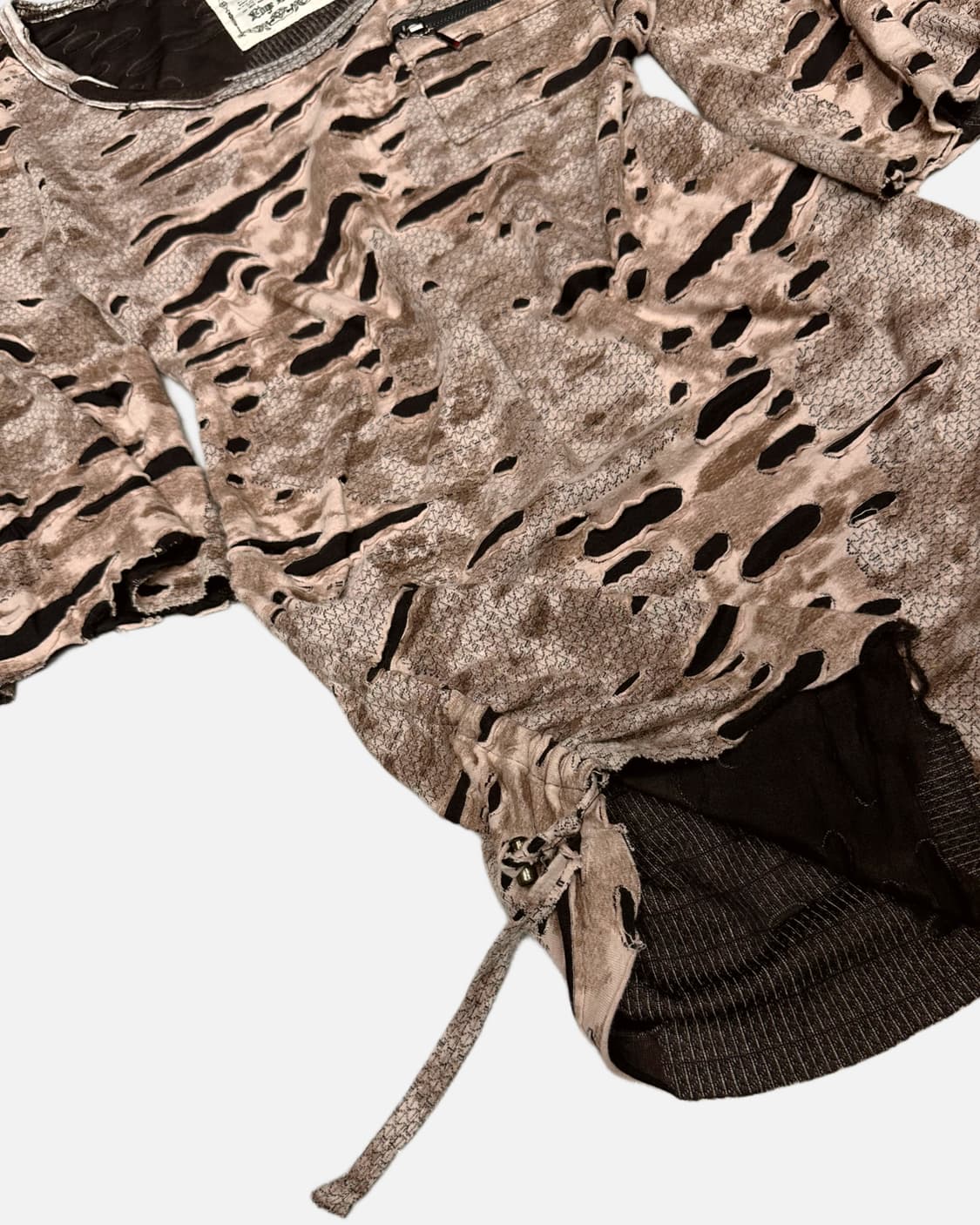 EDGE LINE grunge see-through pattern drs 상품이미지4