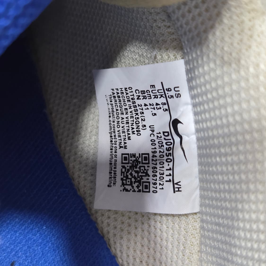 나이키 오프화이트 덩크로우 상품이미지5