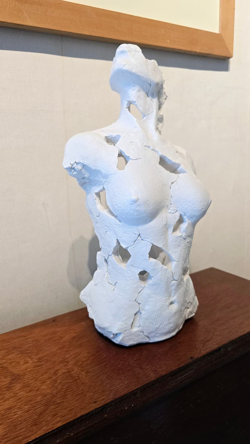 여성 토르소 조각상 인테리어 오브제 소품 상품이미지2