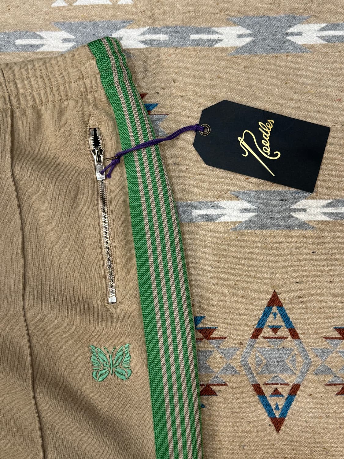 [L] 니들스 코튼 트랙팬츠 베이지 (누비앙 익스크루시브) 상품이미지3