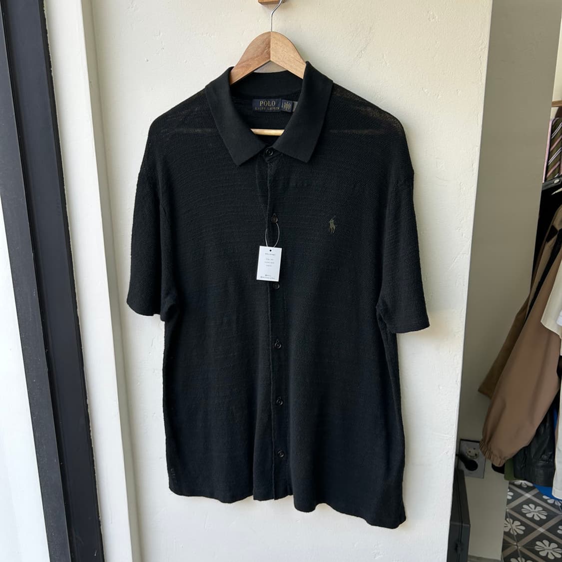 16712 - 폴로 랄프로렌 텍스처 코튼 셔츠 스웨터 상품이미지2