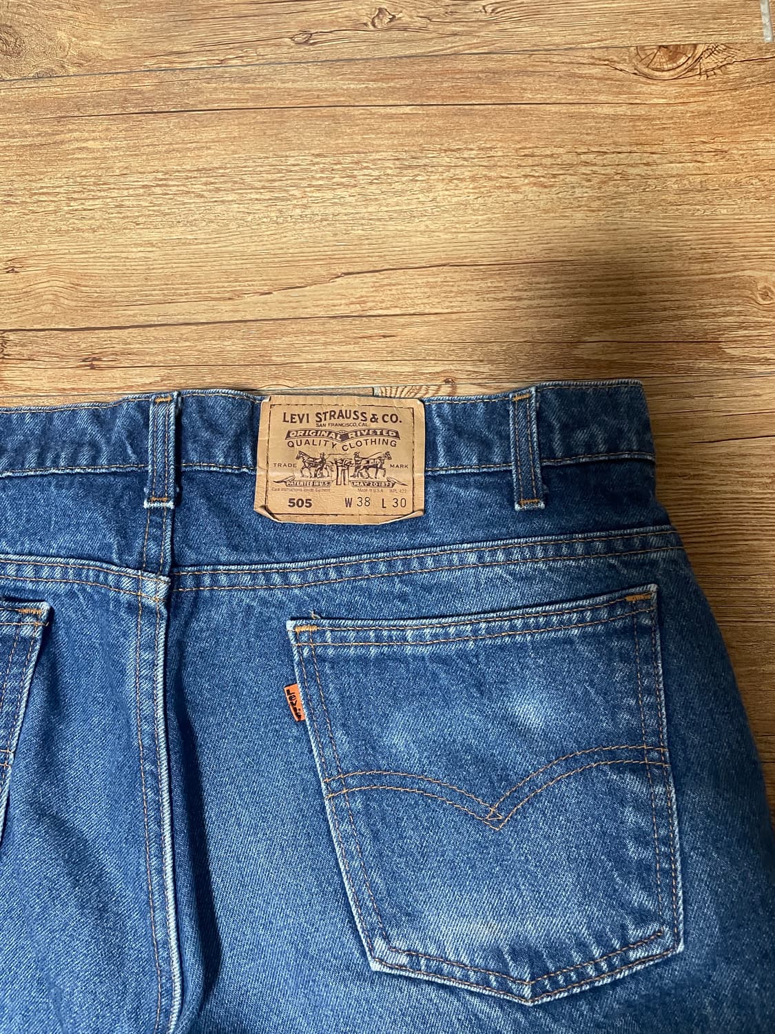 90s 리바이스 505 오렌지탭 미제🇺🇸 상품이미지5