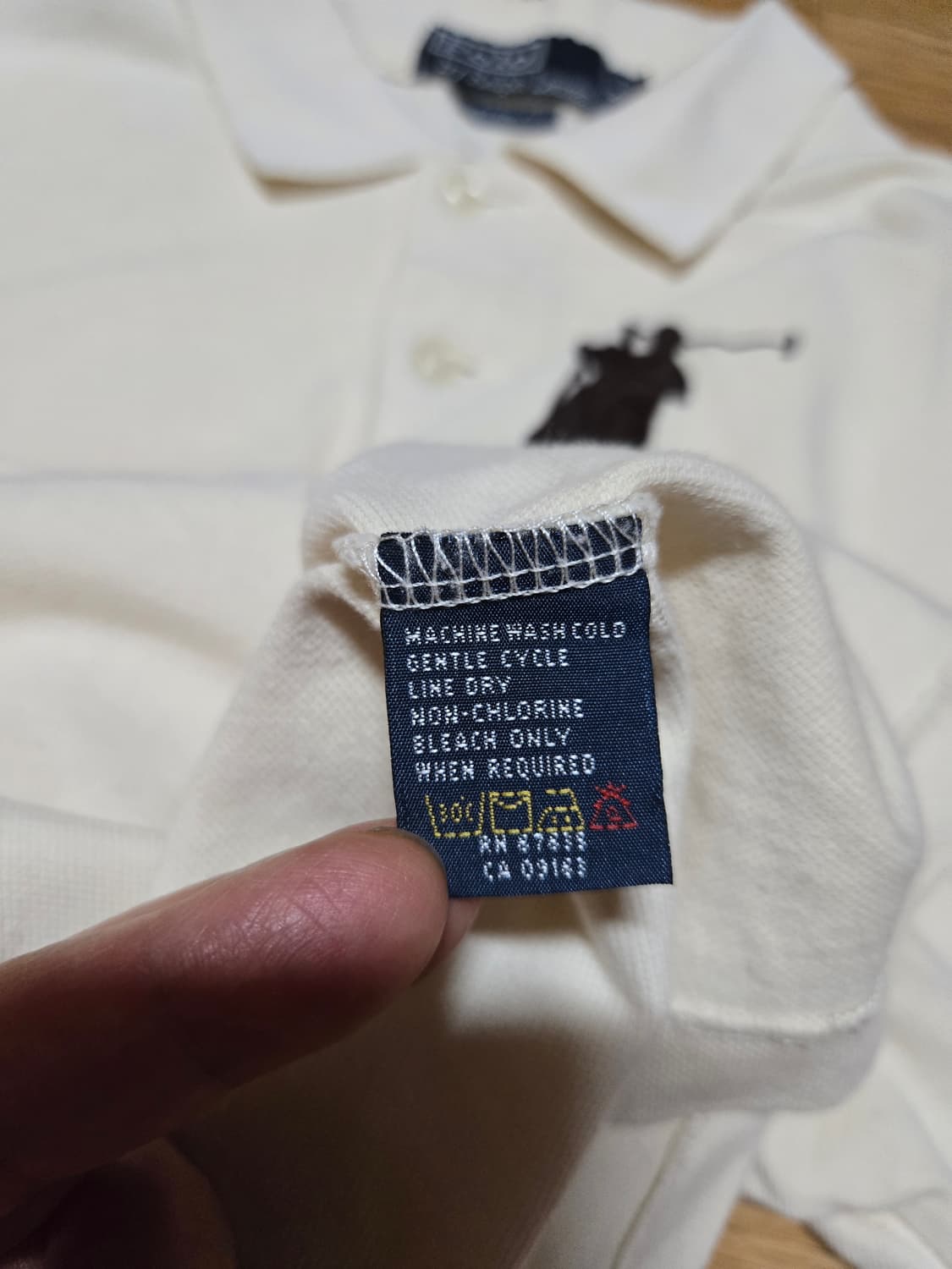 폴로 랄프로렌 브라운 빅포니 PK 긴팔티셔츠 상품이미지8