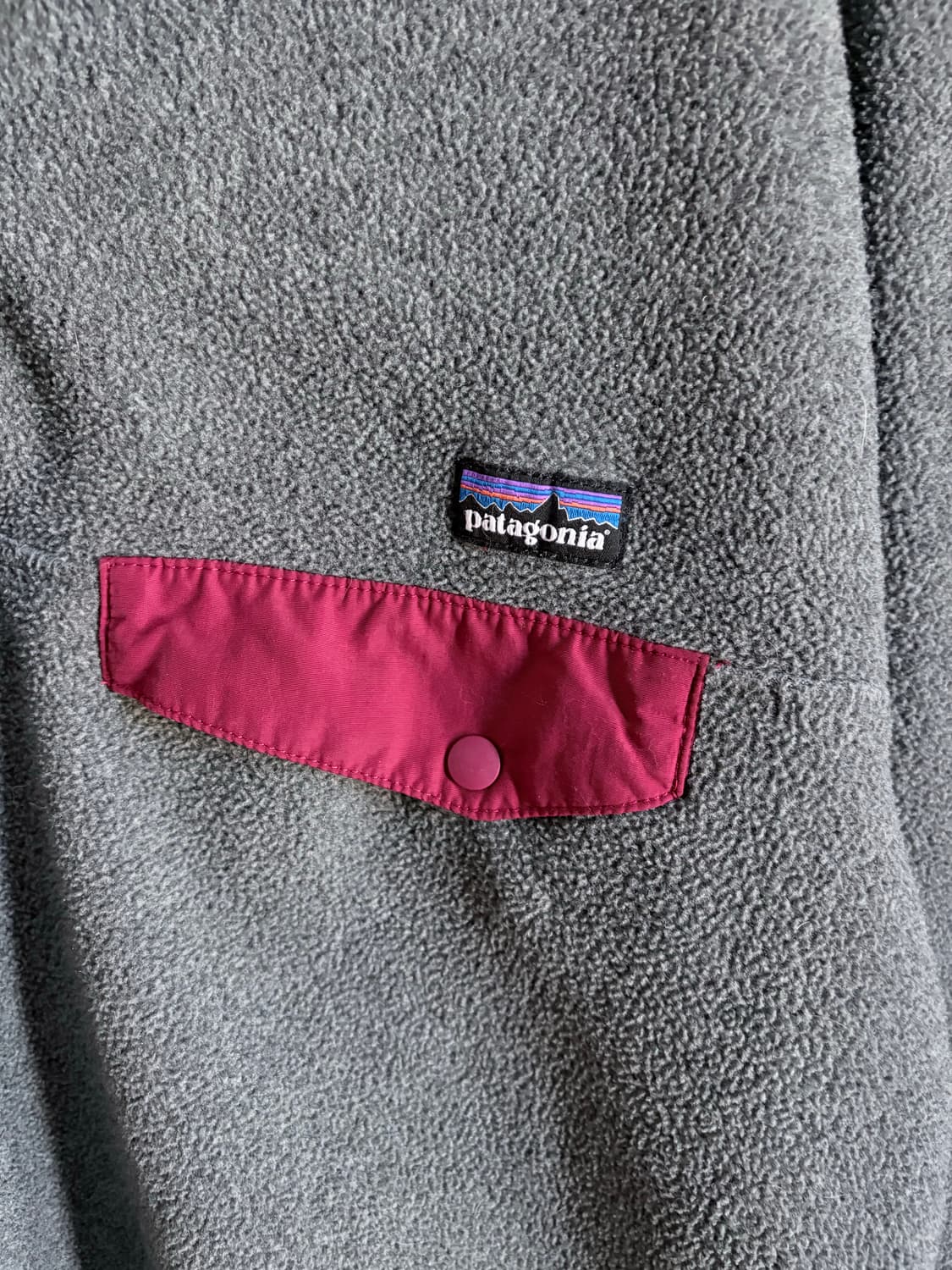 (M, 105) 파타고니아 신칠라 니켈(그레이)/레드 상품이미지4