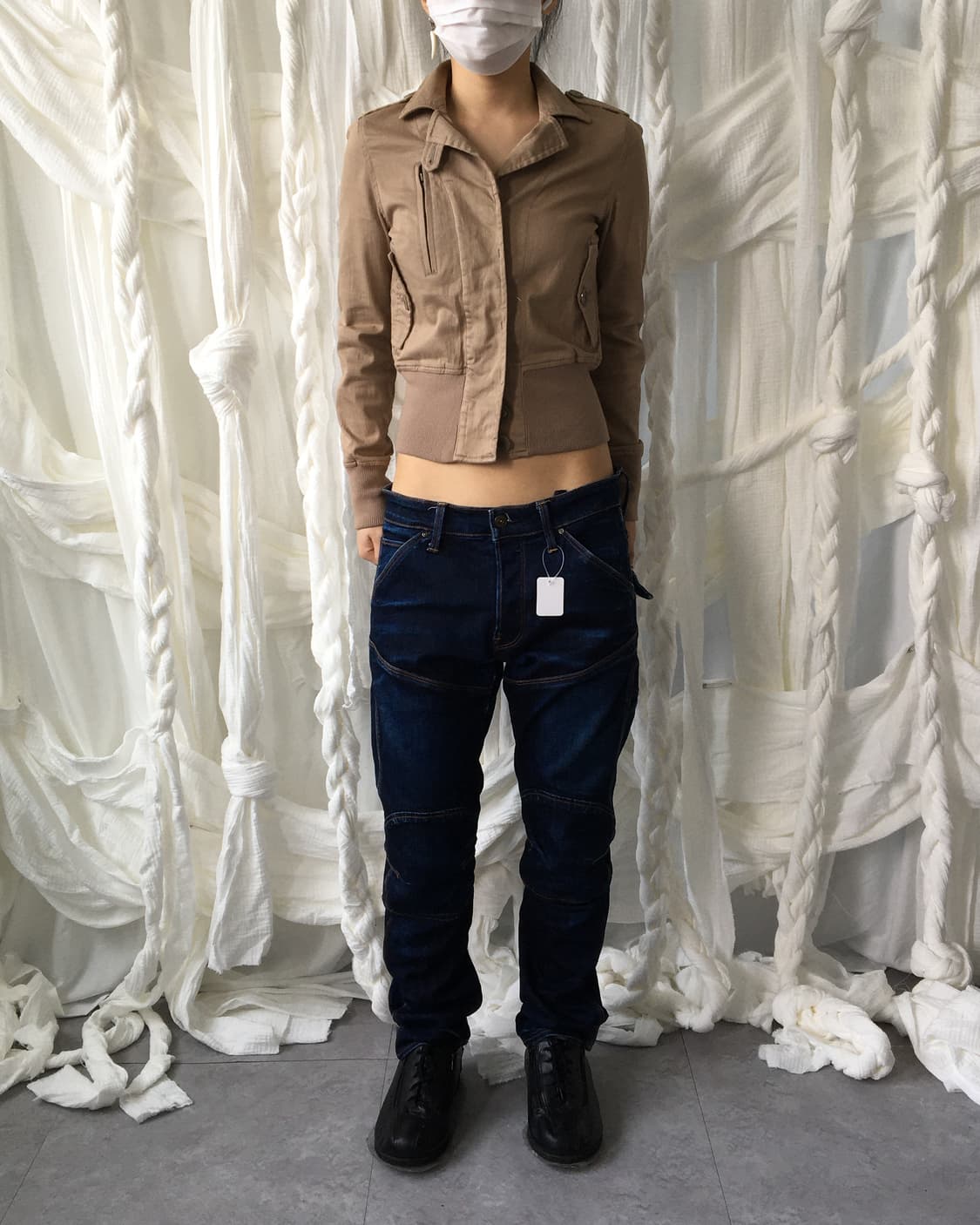 Cotton bomber jacket 상품이미지6