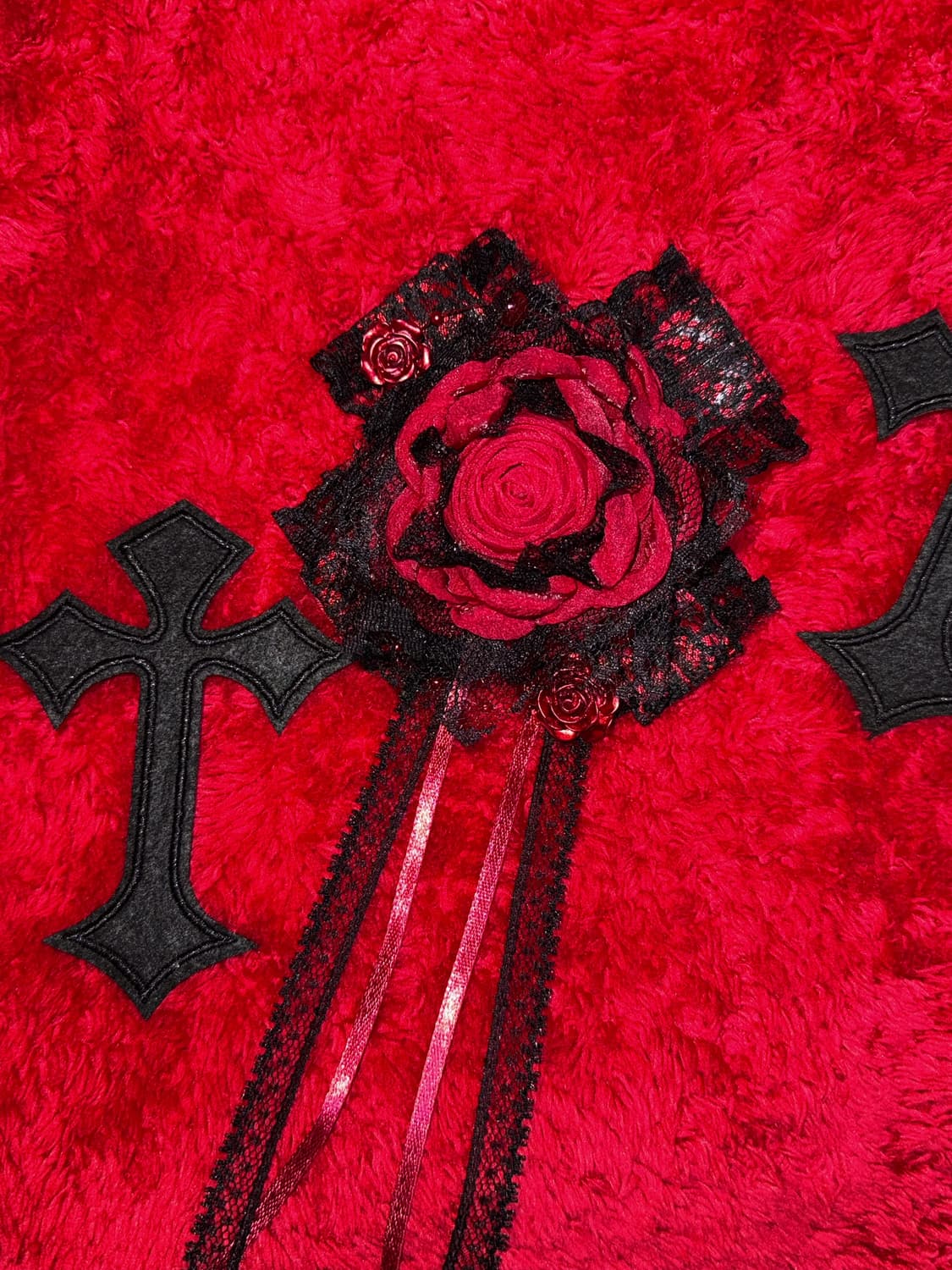 고딕 펑크 헤어핀 머리핀 브로치 상품이미지1