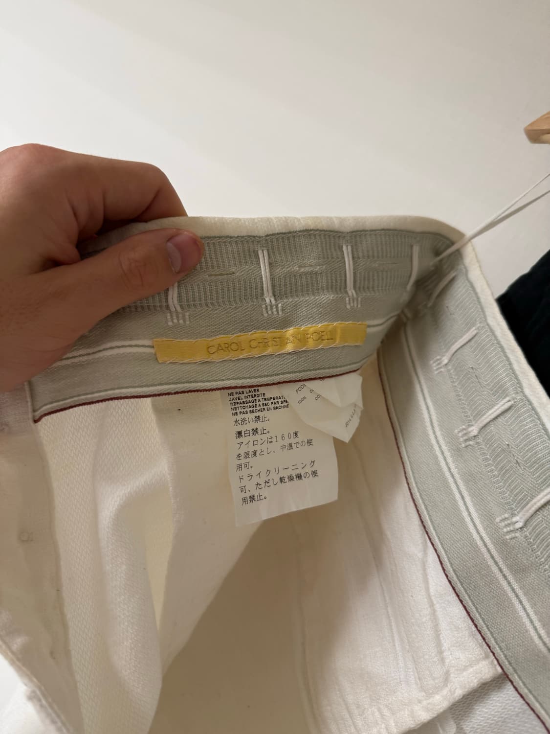 Ccp white pants 상품이미지7