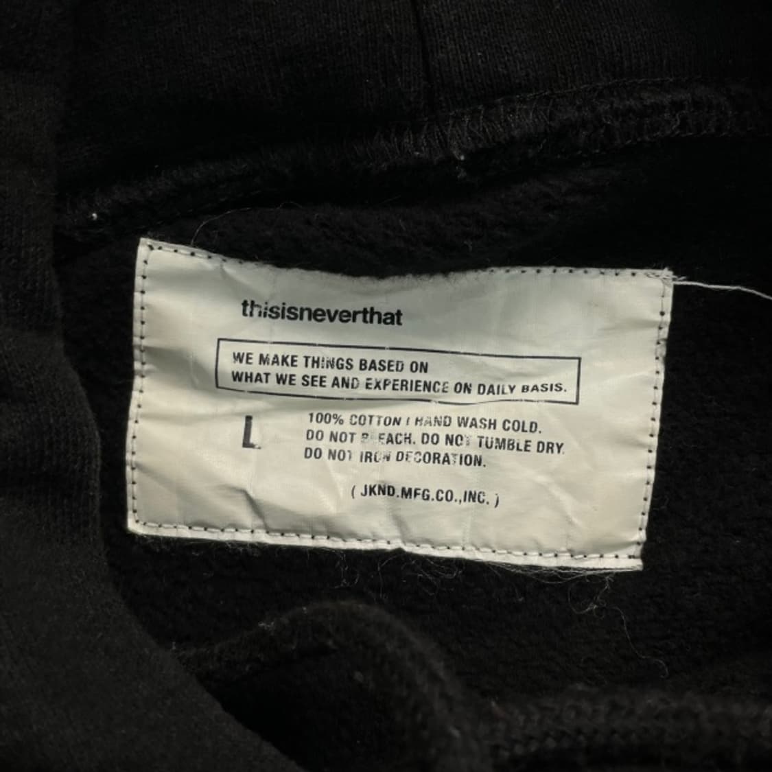 100 디스이즈네버댓 후드티 상품이미지3