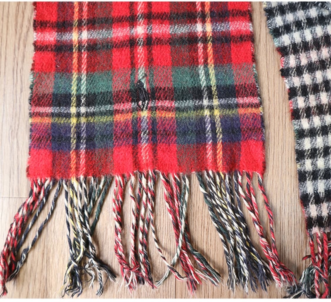 
이태리메이드 polo ralph lauren 폴로랄프로렌 빈티지 머플러 상품이미지5