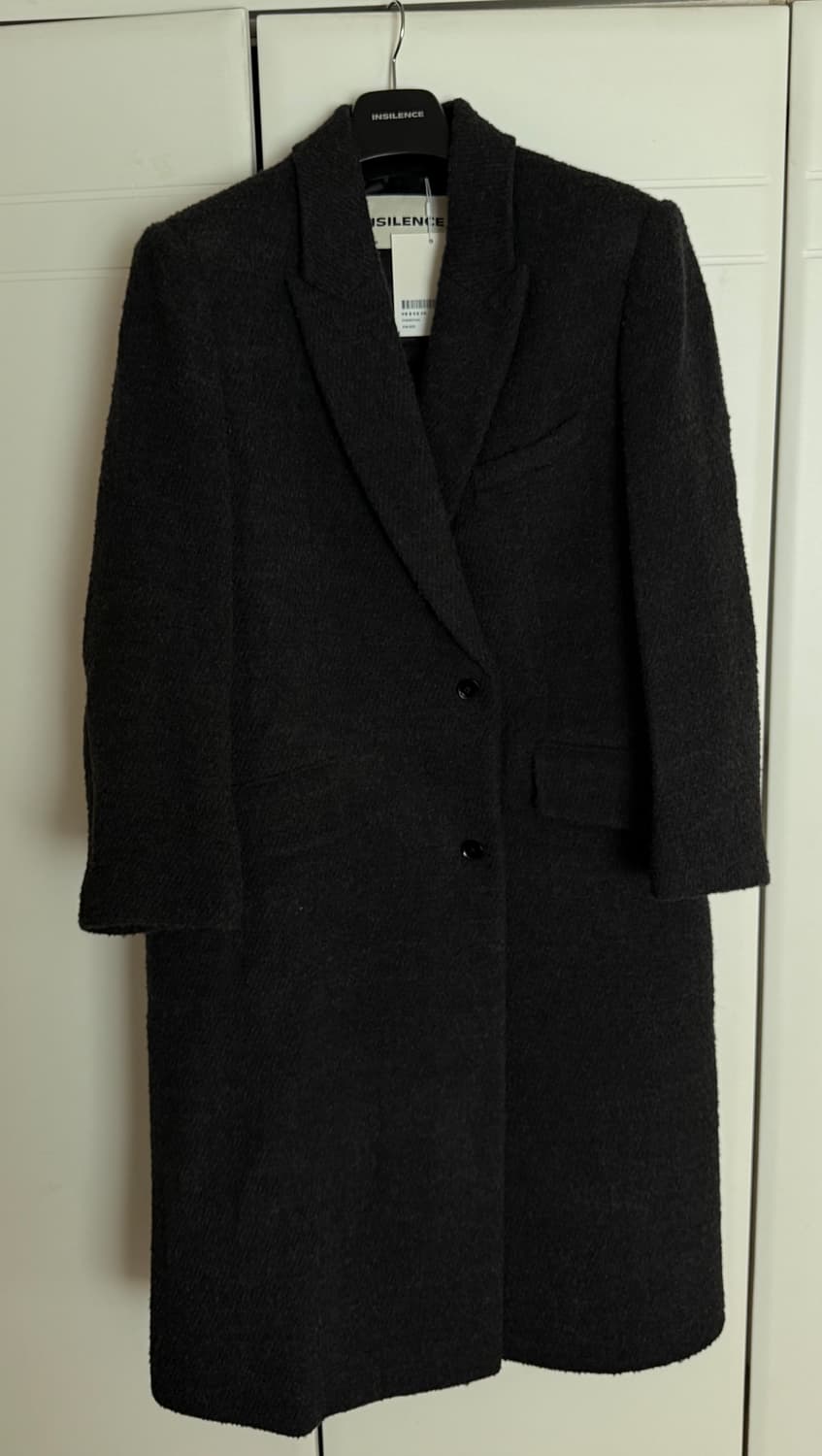 새상품 인사일런스 우먼 부클 코트 상품이미지4