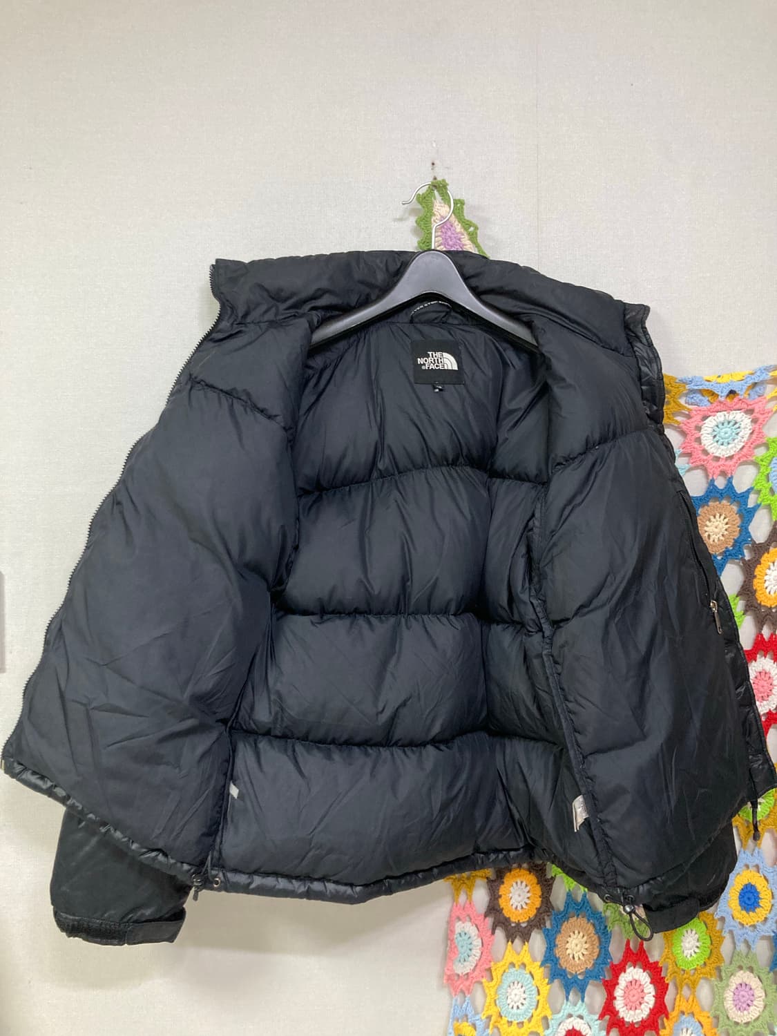 노스페이스 눕시 700필 구스다운 숏패딩 _ 블랙 90 상품이미지6