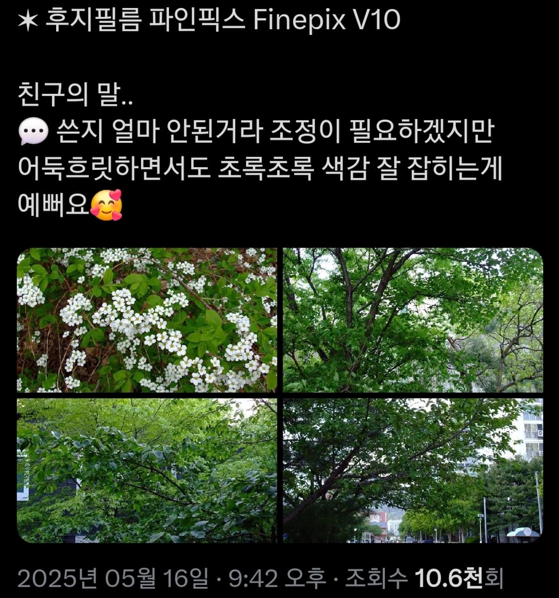 후지필름 파인픽스 v10 오렌지 디카 상품이미지7