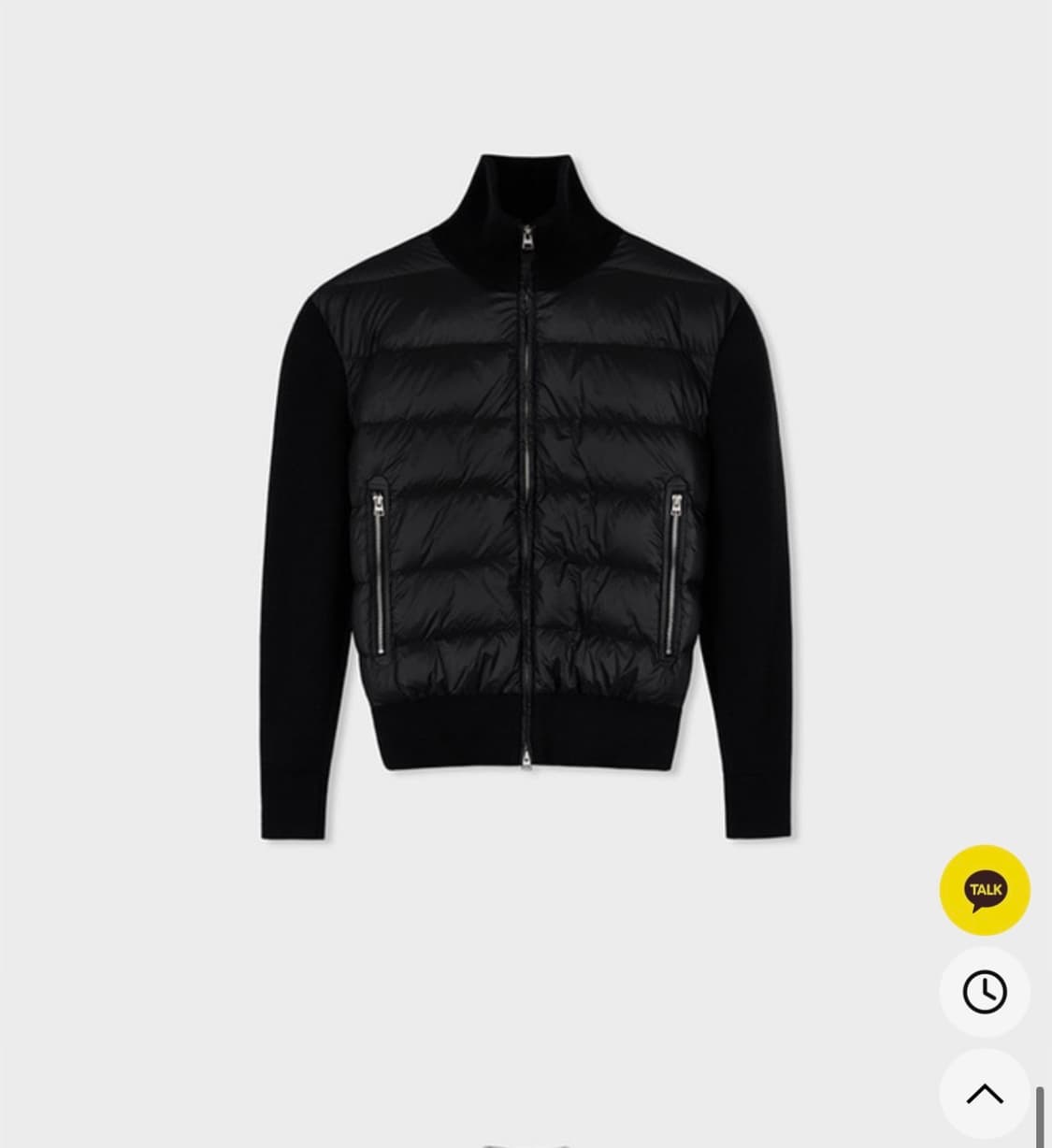 유먼트 니트패딩 L 새상품 상품이미지3