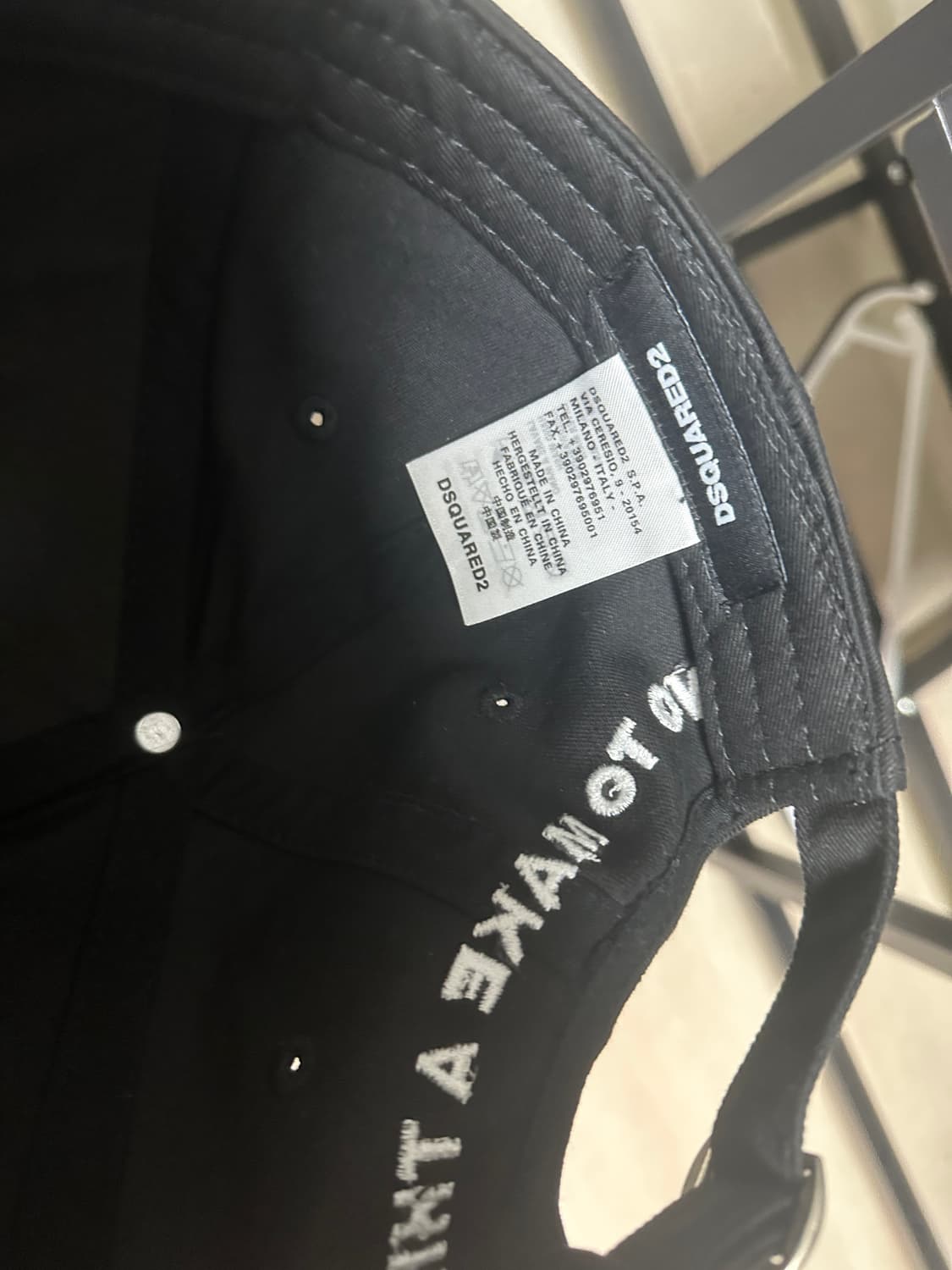 디스퀘어드 캡 상품이미지3