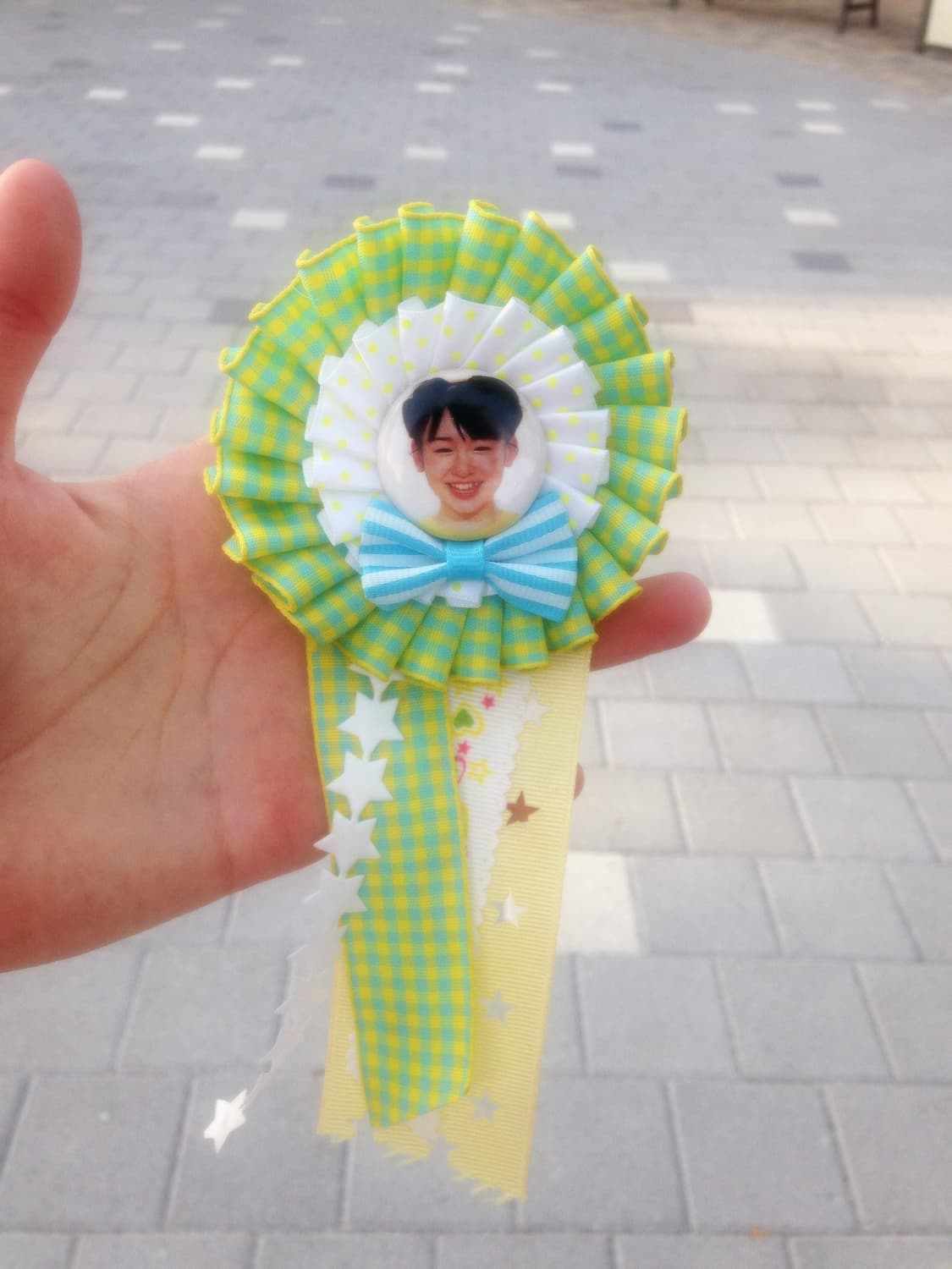 카고아이 빈티지 뱃지 로제트 키링 🎀 상품이미지4