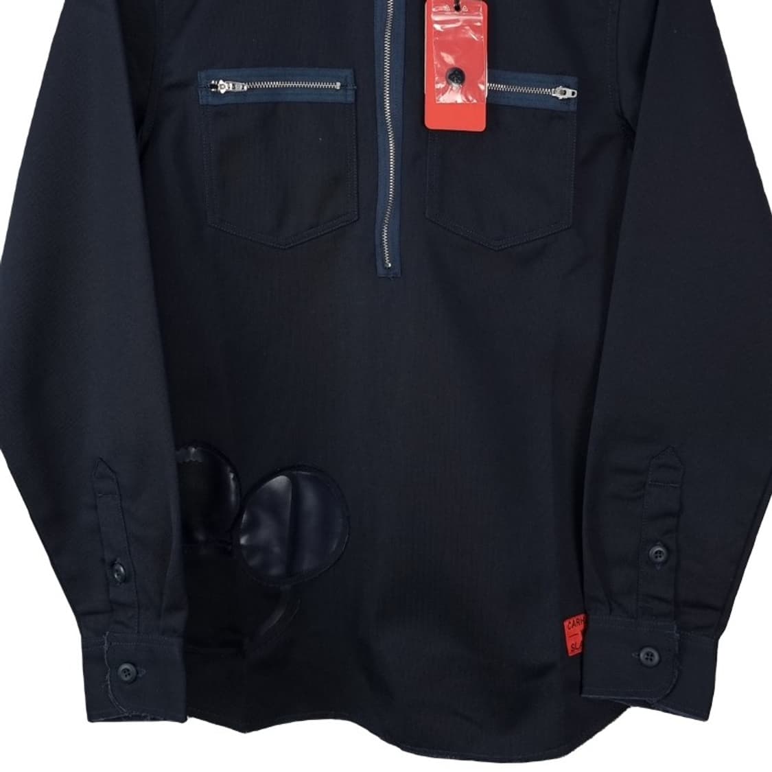 [칼하트 X 슬램잼 ](새상품)하프 집업 풀오버 셔츠 네이비 P01413 상품이미지5