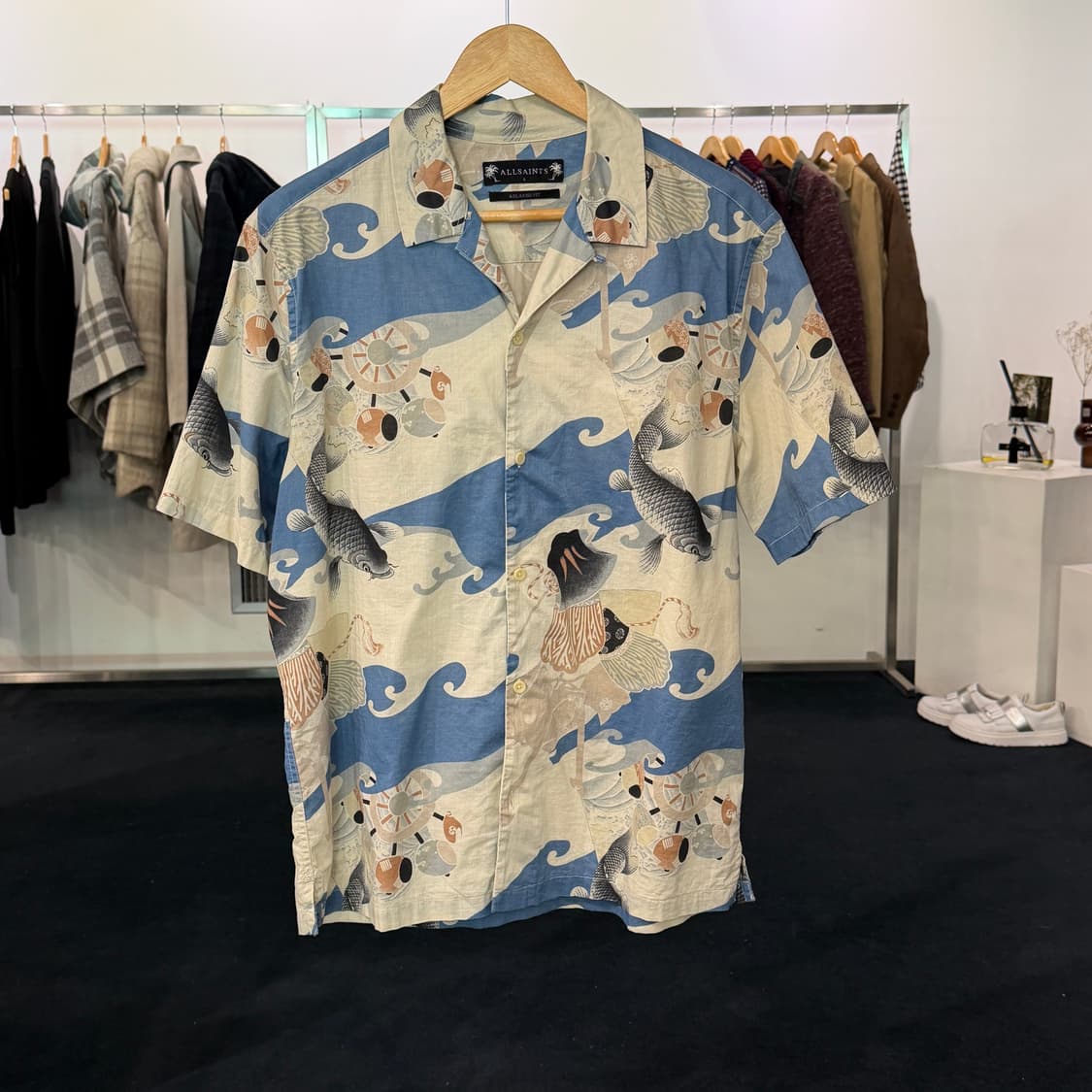 [S] 올세인츠 피스케스 반팔셔츠 상품이미지1