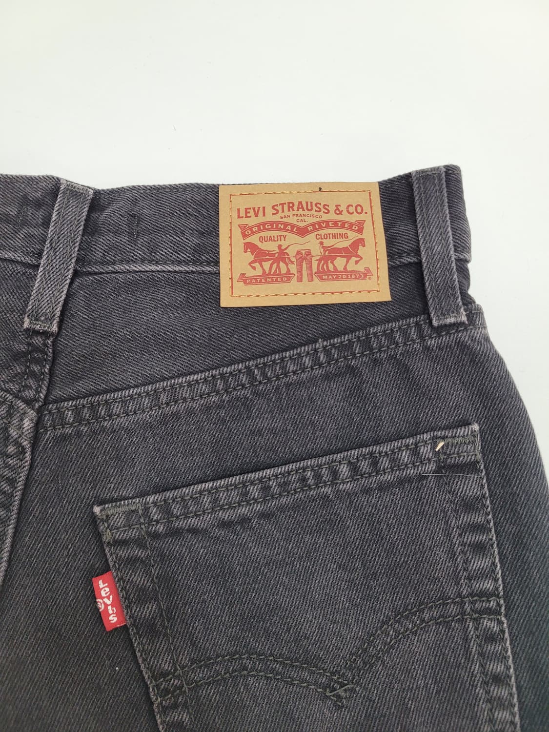 LEVI'S 리바이스 94 baggy 블랙진 청바지 / 여 25  상품이미지5