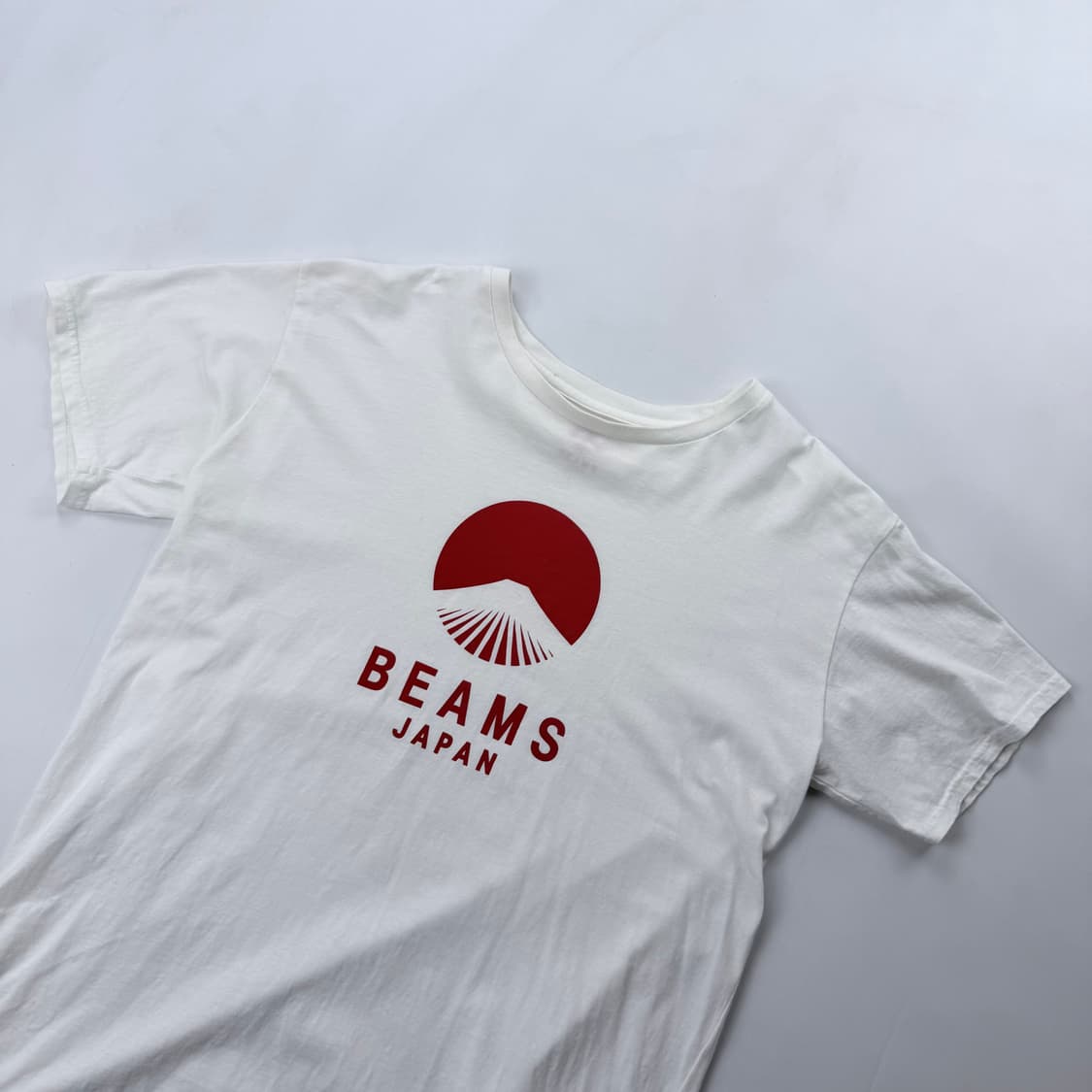 빔즈 재팬 후지산 프린팅 반팔 티셔츠 상품이미지2