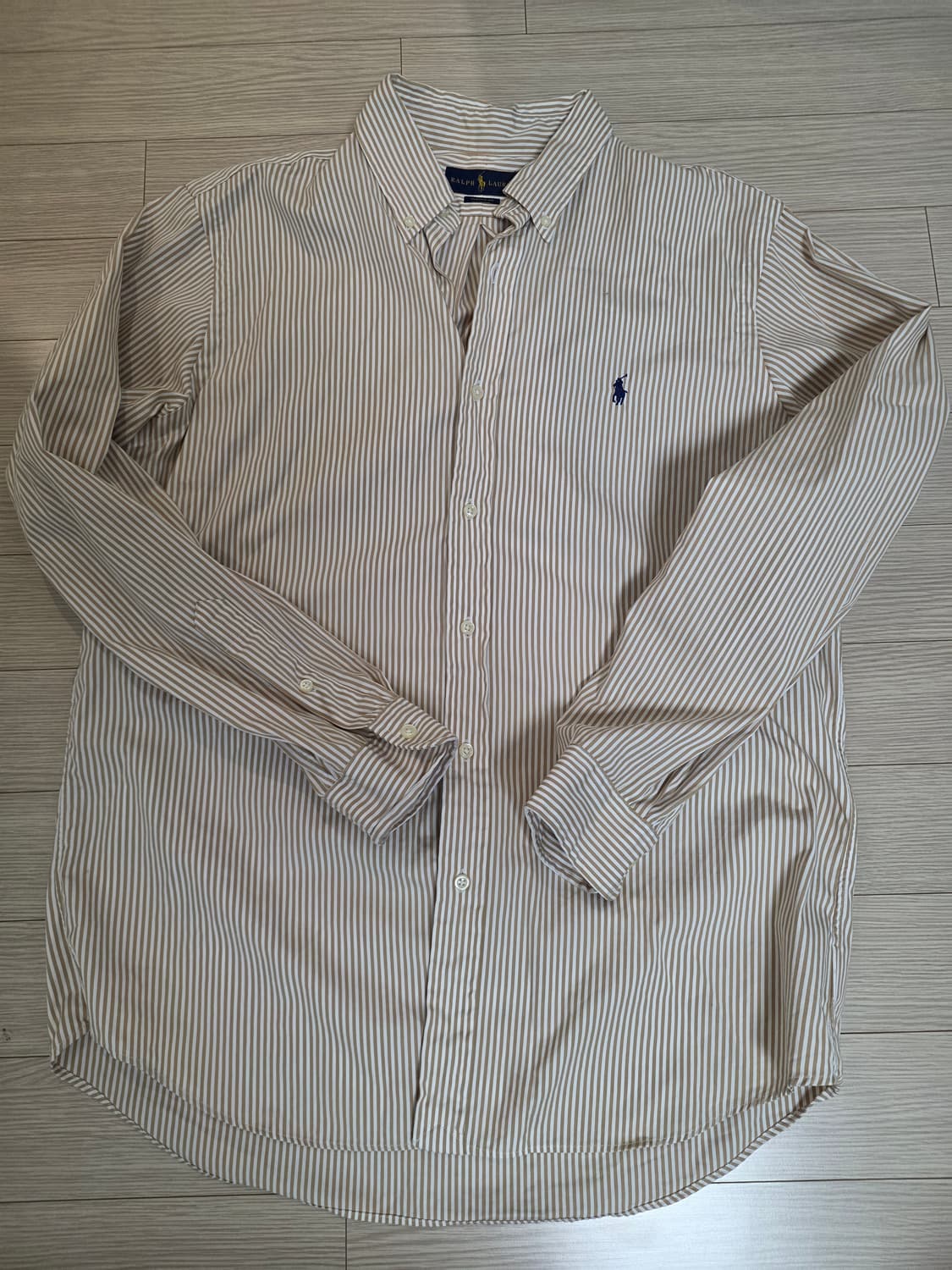 폴로 스트라이프 셔츠 클래식 L(105) 상품이미지2