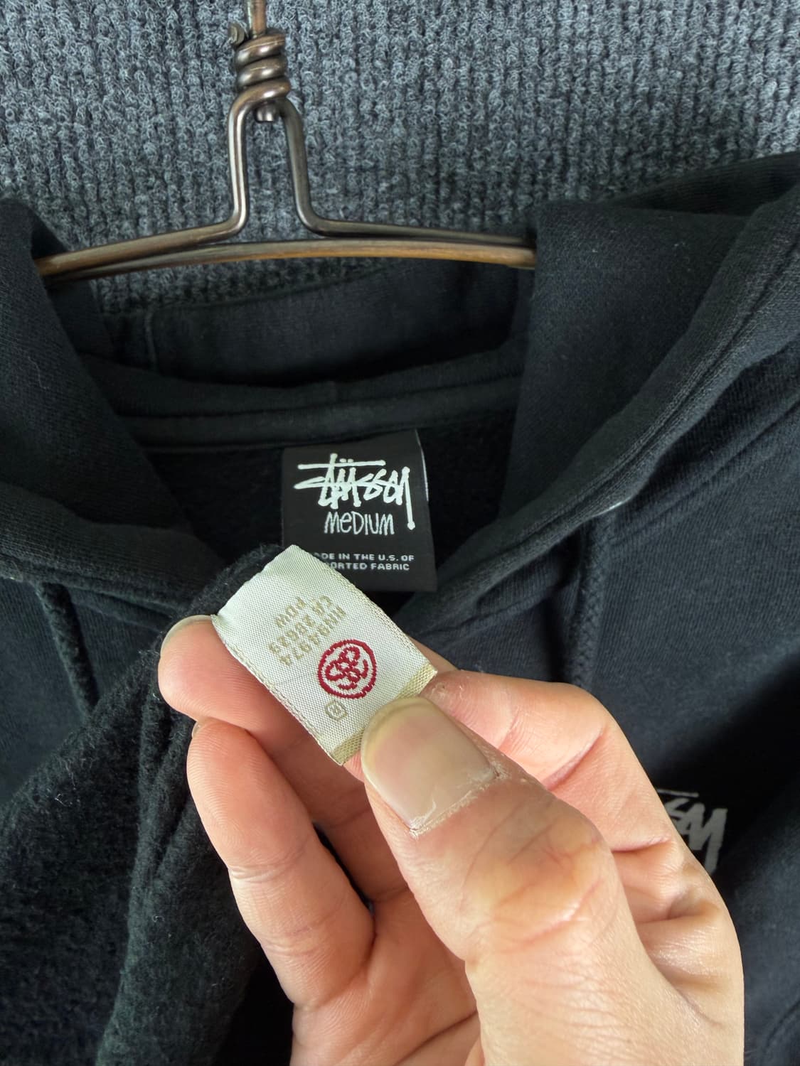 스투시 월드투어 어센틱 후드집업 상품이미지8