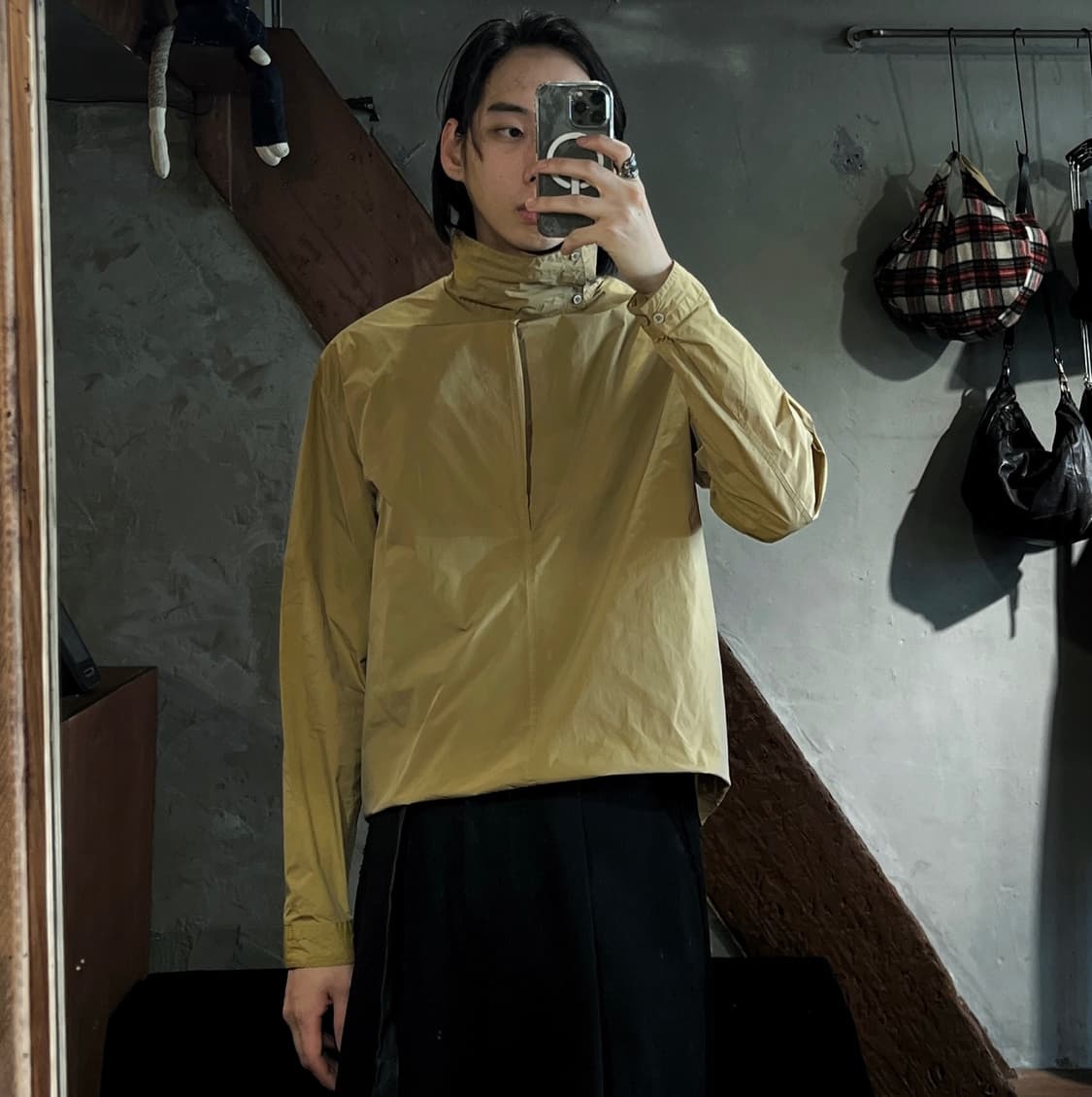 18ss 질 샌더 하이넥 셔츠 상품이미지2