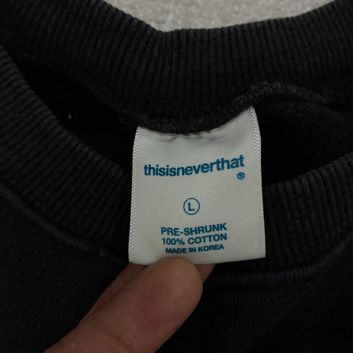 디네댓 맨투맨  L 상품이미지3