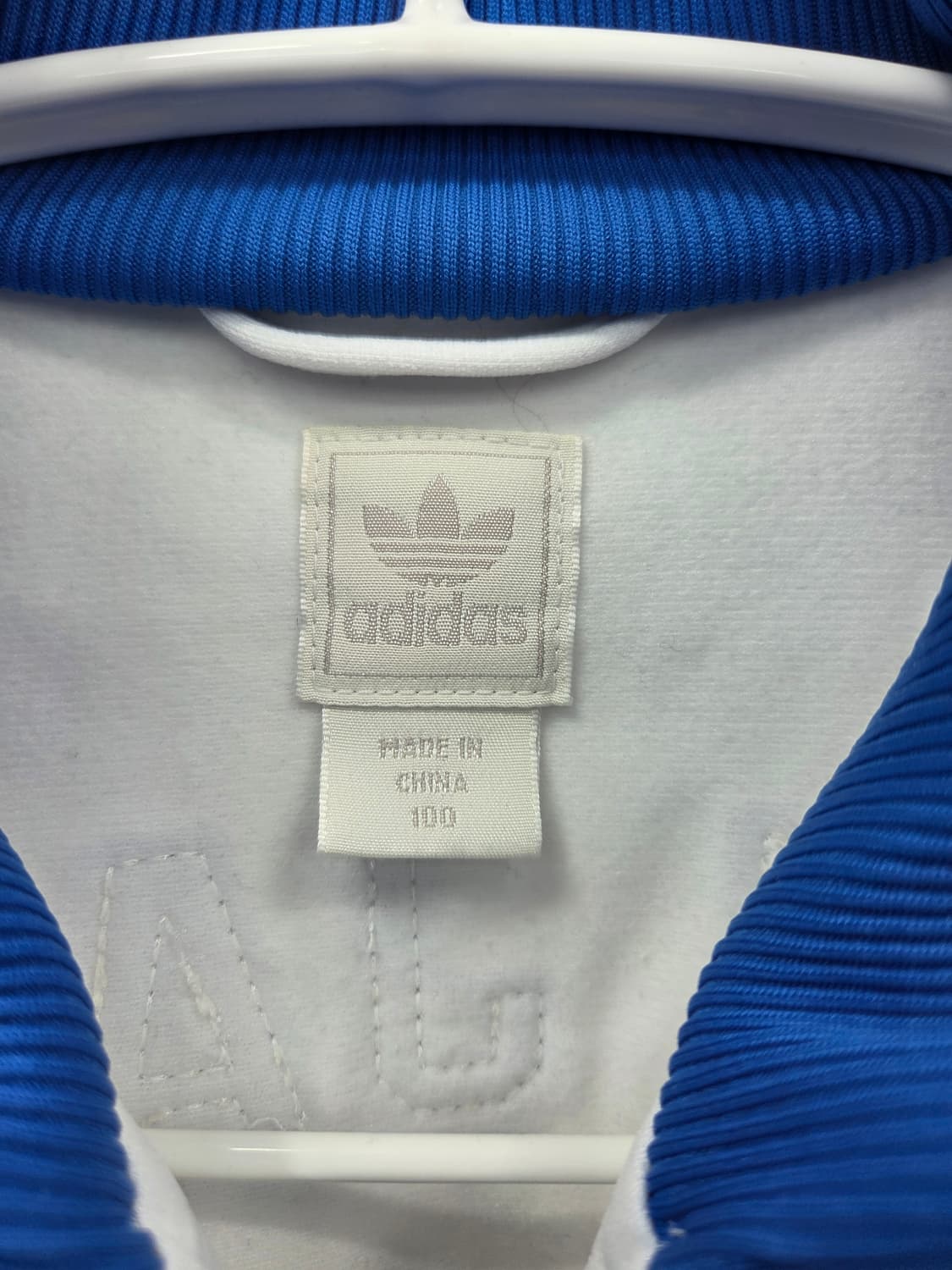 L [대장급]아디다스 리우데자이네이루 브라질 트랙탑 블루 화이트 상품이미지2