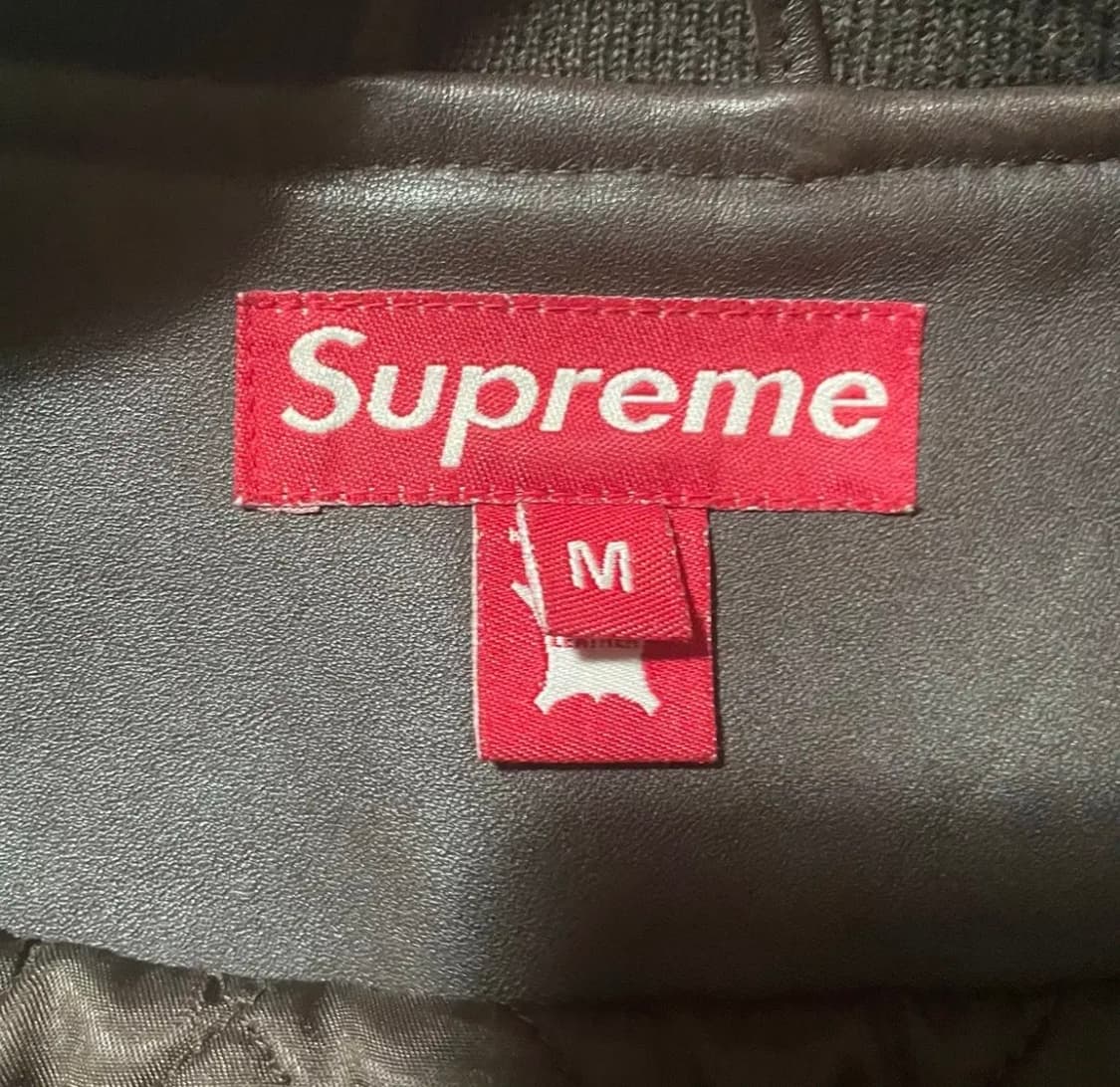 슈프림 스타장 가죽자켓 M 상품이미지3