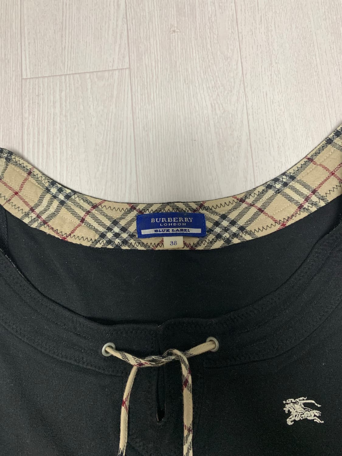 버버리 블루 라벨 탱크탑 민소매 나시 빈티지 상품이미지2