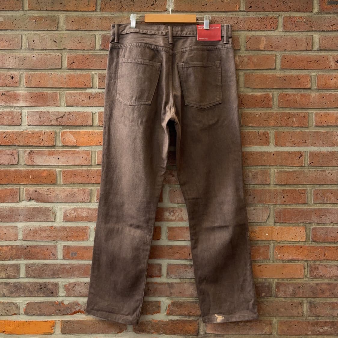 더블탭스 WTAPS 브라운 데님 트라우저 상품이미지6