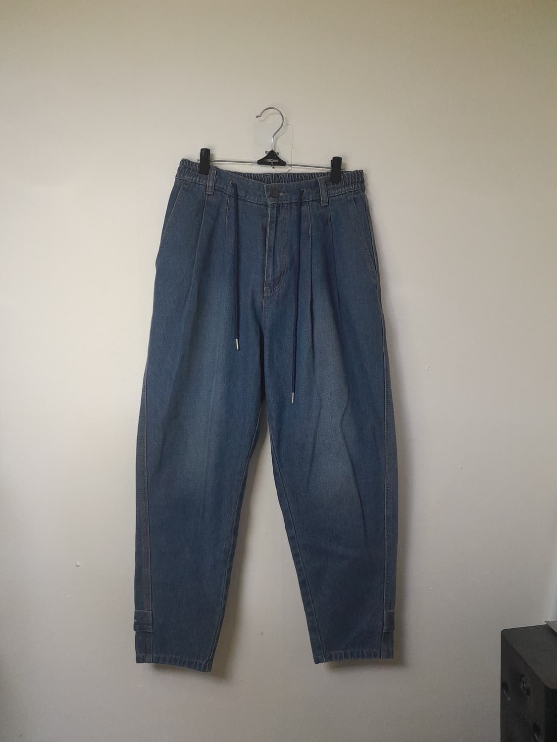 송지오옴므 밴딩스트링 와이드핏 청바지 76/30" 상품이미지1