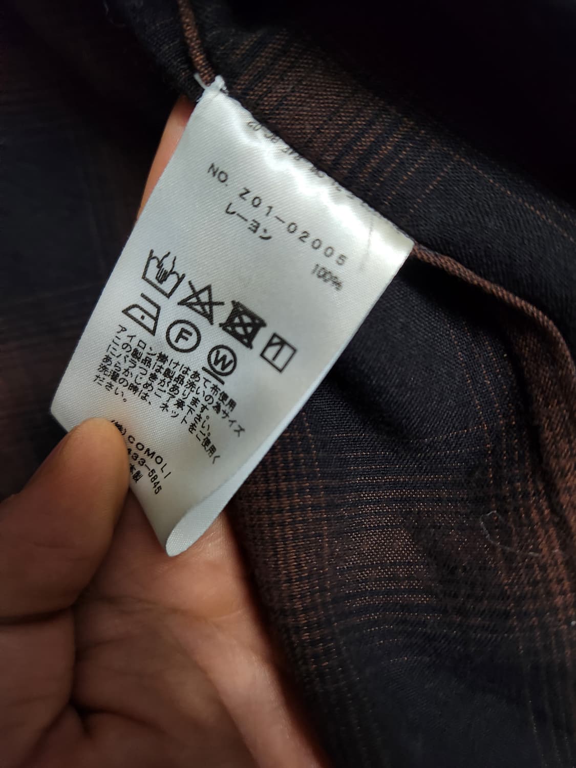 comoli 코모리 레이온셔츠 2사이즈 상품이미지4