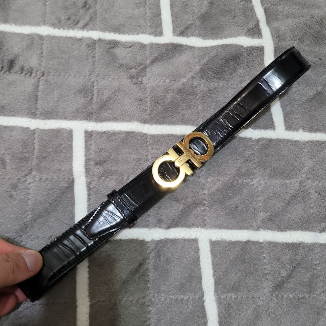 정품 페라가모 금장 여성 벨트 상품이미지1