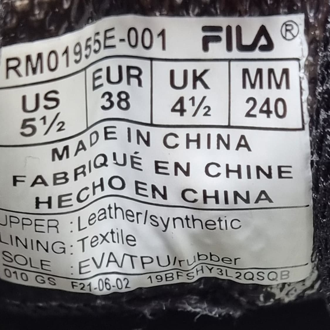 휠라 버자드 여성운동화240 상품이미지6