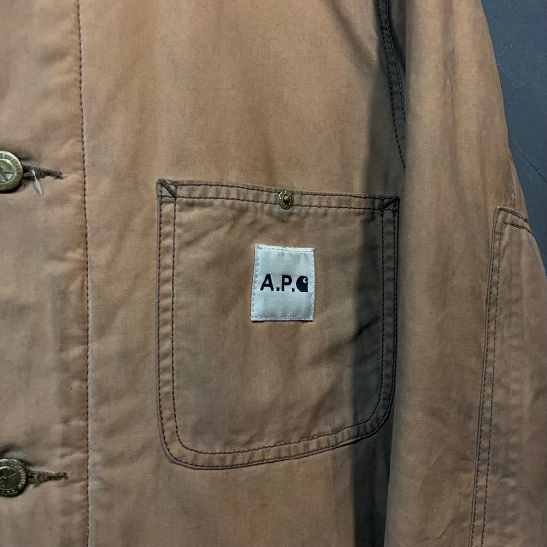 [M] CARHARTT X APC 칼하트 아페쎄 가브리엘 코트 상품이미지2