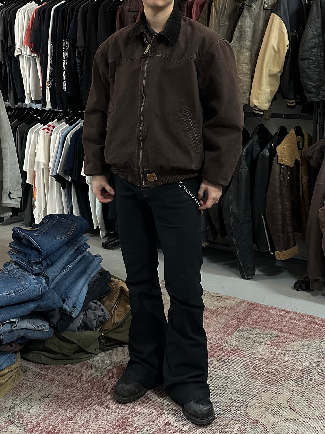 OG 칼하트 J14 산타페 자켓 칼하트 DKB 디트로이트 상품이미지2