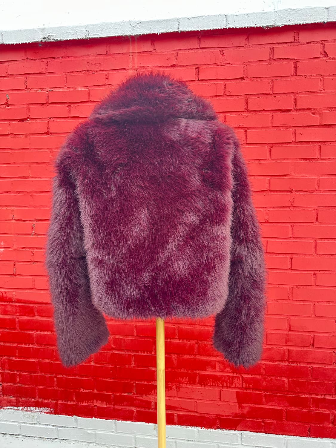 Zara fake fur jarket 상품이미지3